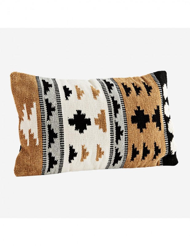 KILIM MUSTAR CUSHION COVER     - CUSHIONS